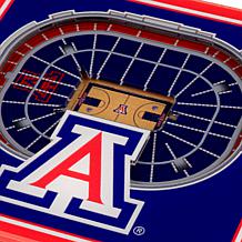 Officially Licensed NCAA Arizona Wildcats 3-D StadiumViews Coaster Set