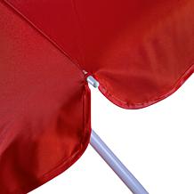 Officially Licensed NCAA Arkansas 5.5' Portable Beach Umbrella, Red