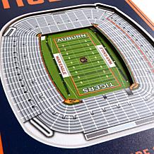 Officially Licensed NCAA Auburn Tigers 3D Stadium Banner