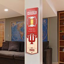 Officially Licensed NCAA Indiana Hoosiers 3D Stadium Banner