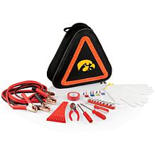 Officially Licensed NCAA Iowa Hawkeyes Roadside Emergency Car Kit