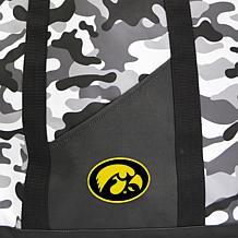 Officially Licensed NCAA Iowa Hawkeyes Super-Duty Camo Tote