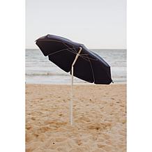 Officially Licensed NCAA Kansas 5.5' Portable Beach Umbrella, Blue