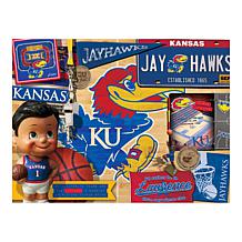 Officially Licensed NCAA Kansas Jayhawks Retro Series 500-Piece Puzzle