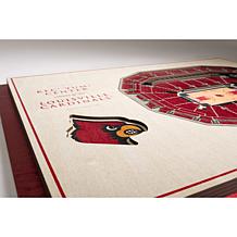 Officially Licensed NCAA Louisville Cardinals Wall Art- KFC Yum Center