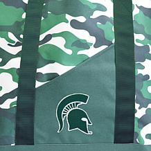 Officially Licensed NCAA Michigan State Spartans Super-Duty Camo Tote