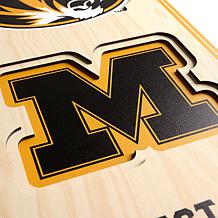 Officially Licensed NCAA Missouri Tigers 3D Stadium Banner