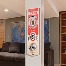 Officially Licensed NCAA Ohio State Buckeyes 3D Stadium Banner