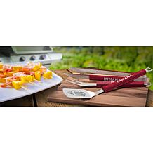 Officially-licensed NCAA Spirit 3-Piece BBQ Set - Indiana Hoosiers
