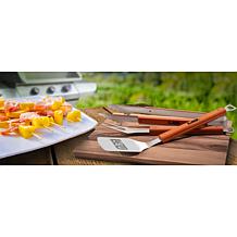 Officially-licensed NCAA Spirit 3-Piece BBQ Set -  LSU Tigers "Block"