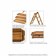 Officially Licensed NCAA Syracuse Orange 3-Tiered Serving Ladder