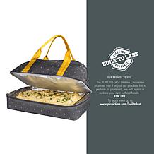 Officially Licensed NCAA Syracuse Orange Black Potluck Casserole Tote