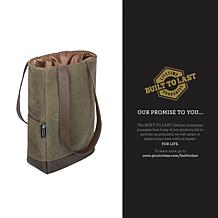 Officially Licensed NCAA VA Tech 2 Bottle Insulated Wine Cooler Bag