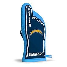 Officially Licensed NFL #1 Fan Oven Mitt - Los Angeles Chargers