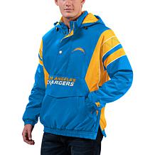 Los Angeles Chargers Starter NFL 100 Quarter-Zip Breakaway Jacket - Black