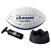 Officially Licensed NFL 2025 Autograph Football by Logo Brands