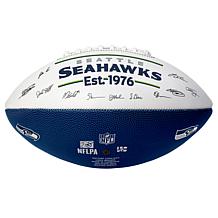Officially Licensed NFL 2025 Autograph Football by Logo Brands