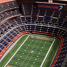 Officially Licensed NFL 25-Layer StadiumViews 3D Wall Art - Broncos 