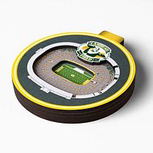 Officially Licensed NFL 3D StadiumView Ornament 2-pack - Green Bay