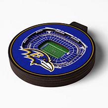 Officially Licensed NFL 3D StadiumView Ornament 2-pack - Baltimore