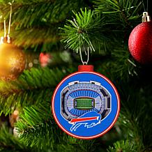 Officially Licensed NFL 3D StadiumView Ornament 2-pack - Buffalo