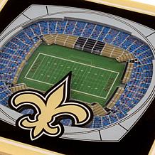 Officially Licensed NFL 3D StadiumViews Coaster Set-New Orleans Saints