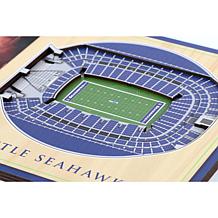 Officially Licensed NFL 3D StadiumViews Frame - Seattle Seahawks