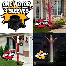 Officially Licensed NFL 3pk Sporticulture Inflatable Crazy Sports Fan