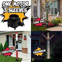 Officially Licensed NFL 3pk Sporticulture Inflatable Crazy Sports Fan