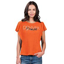 Officially Licensed NFL 4Her Crowd Wave Fashion Top by Glll