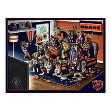 Officially Licensed NFL 500-piece Puzzle - A Real Nailbiter - Bears