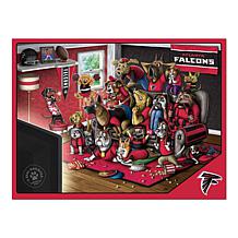 Officially Licensed NFL 500-piece Puzzle - A Real Nailbiter - Falcons