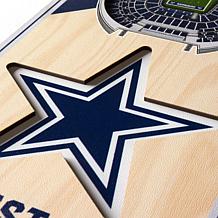 Officially Licensed NFL 6" x 19" 3-D Stadium Banner - Dallas Cowboys