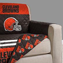 Officially Licensed NFL Cleveland Browns 27 Round Vintage Logo Rug