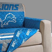 Officially Licensed NFL Detroit Lions 27 Round Rug w/Vintage Logo