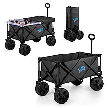 Officially Licensed NFL All-Terrain Portable Wagon - Detroit Lions