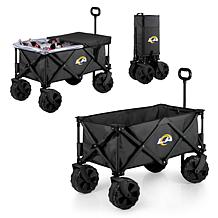 Officially Licensed NFL All-Terrain Portable Wagon - Los Angeles Rams