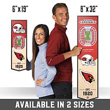Officially Licensed NFL Arizona Cardinals 3D Stadium Banner