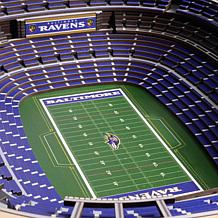 Officially Licensed NFL Baltimore Ravens StadiumView 3D Wall Art