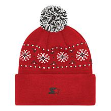 Officially Licensed NFL by Carl Banks Holiday Sweater Light-up Beanie