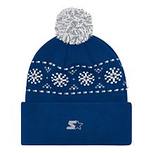 Officially Licensed NFL by Carl Banks Holiday Sweater Light-up Beanie