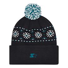 Officially Licensed NFL by Carl Banks Holiday Sweater Light-up Beanie
