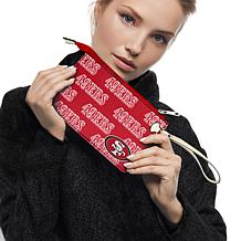 Officially Licensed NFL by Littlearth Victory Wristlet - 49ers