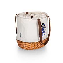 Officially Licensed NFL Canvas and Willow Basket Tote - Mickey LA Rams