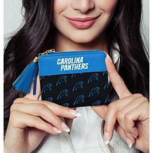 Officially Licensed NFL Carolina Panthers Mini Organizer Wallet