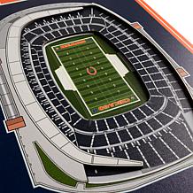Officially Licensed NFL Chicago Bears 3D Stadium Banner