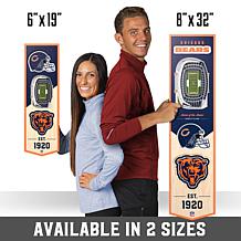Officially Licensed NFL Chicago Bears 3D Stadium Banner