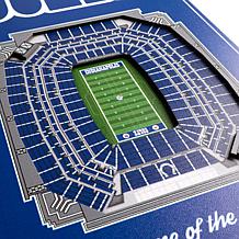 Officially Licensed NFL Colts 3D Stadium Banner - Lucas Oil Stadium