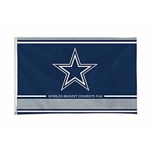 Officially Licensed NFL Dallas Cowboys Personalized Banner Flag