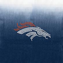 Officially Licensed NFL Dip Dye Scarf - Denver Broncos